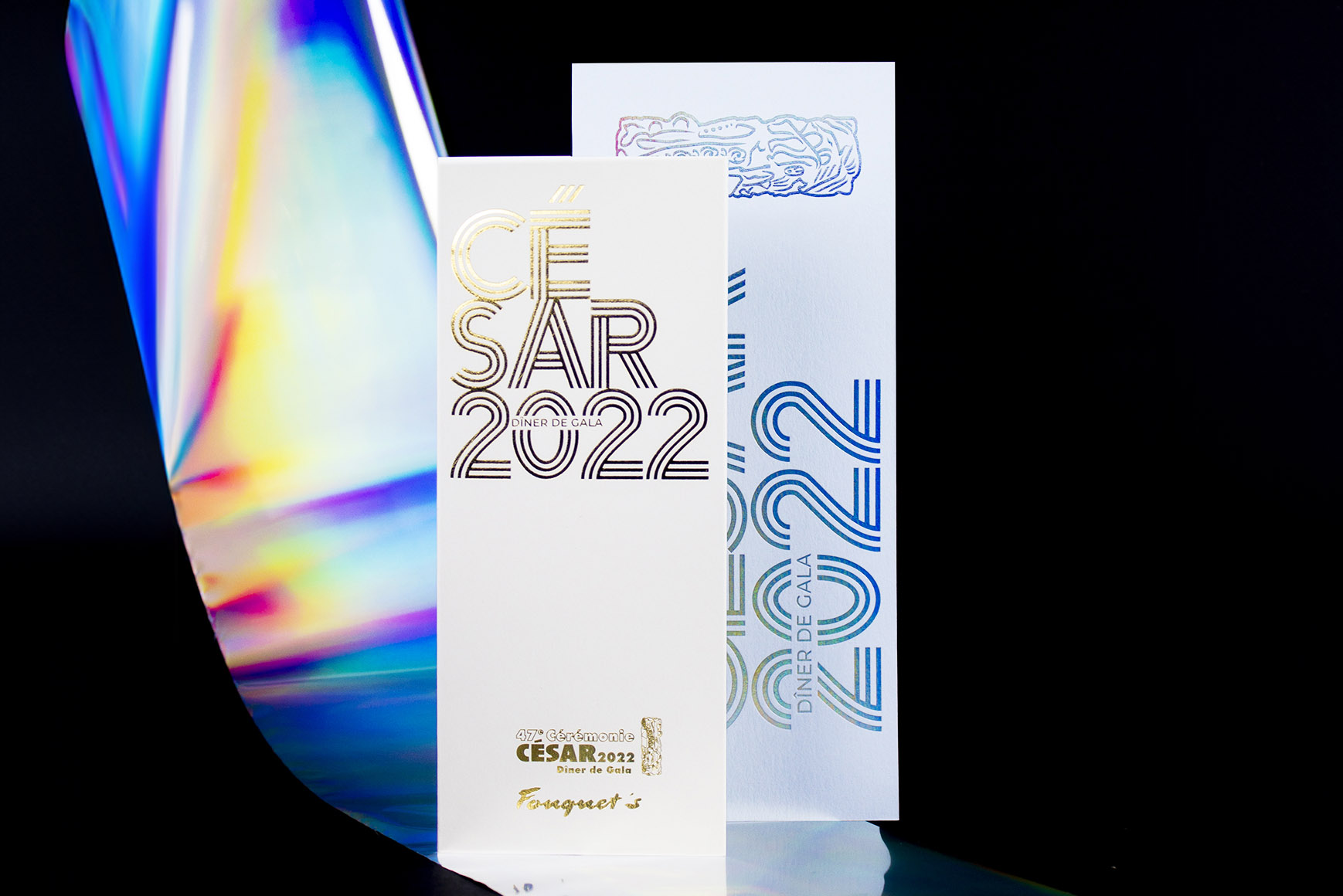 Invitations aux Cesar 2022 - Printed by Atelier Bulk