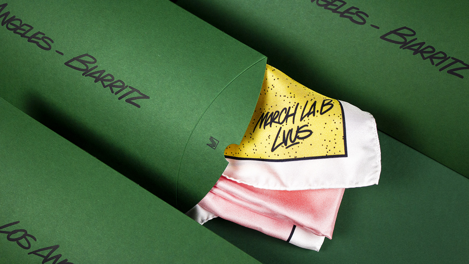 Etuis foulards luxe - Packaging et emballage pour la mode - Printed by Atelier Bulk